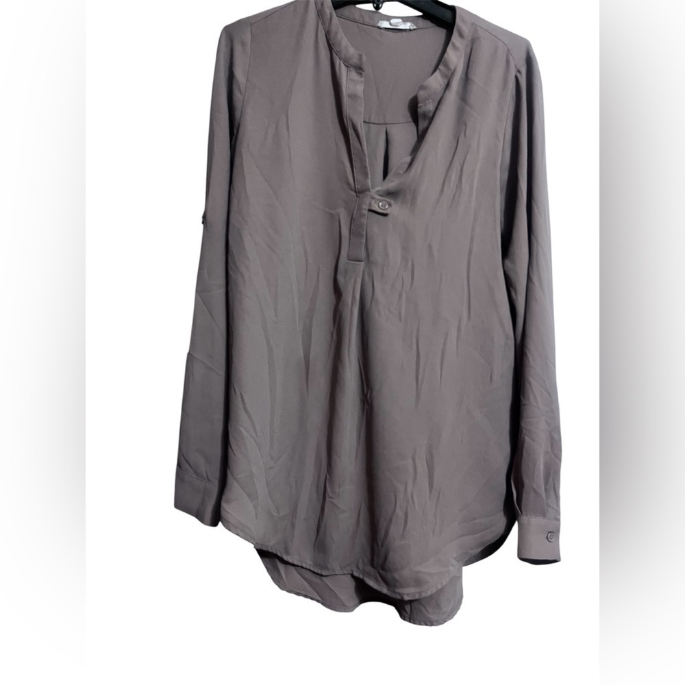 Anthropology Pleione Long Sleeve Blouse Sz XS Women - Picture 6 of 7